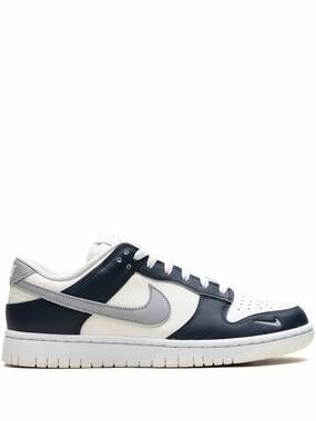 NEW NIKE women's dunk low sneakers in armoury navy